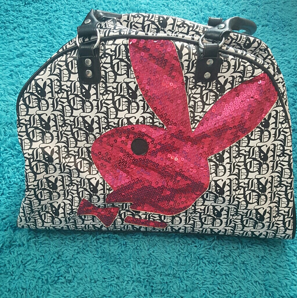 Large Playboy duffel bag/overnight bag